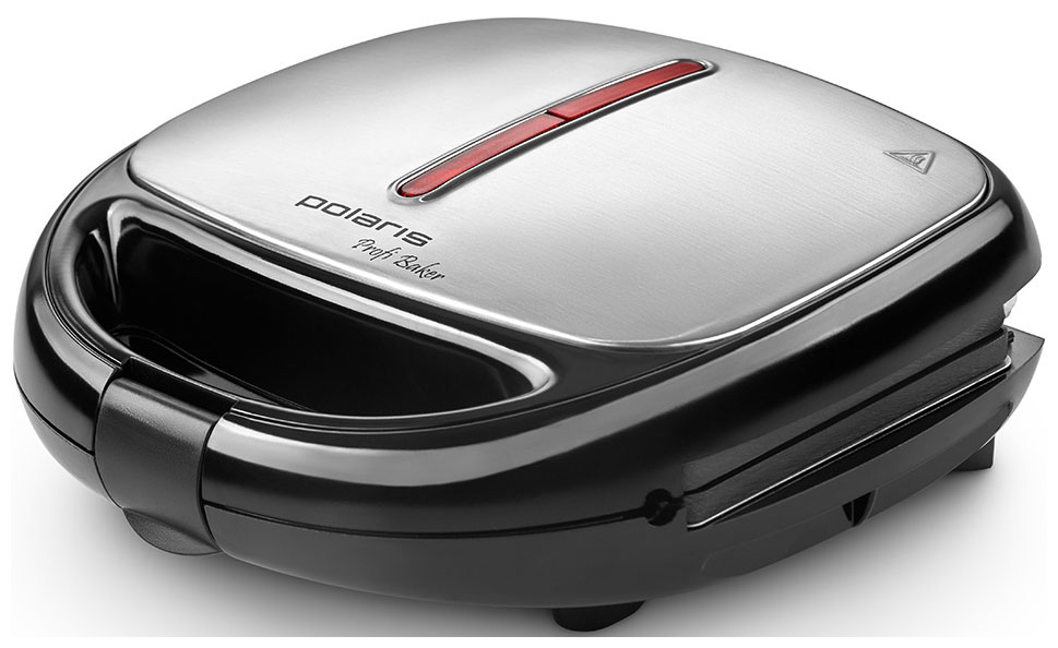 

Сэндвичница-вафельница-гриль Polaris 3-в-1 PST 0105, Нержавеющая сталь/черный