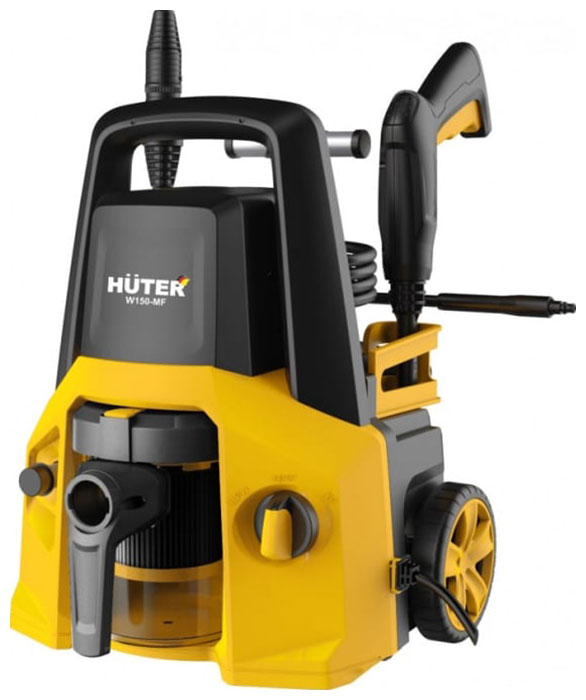 Изображение товара Мойка-пылесос Huter W150-MF черно-желтая