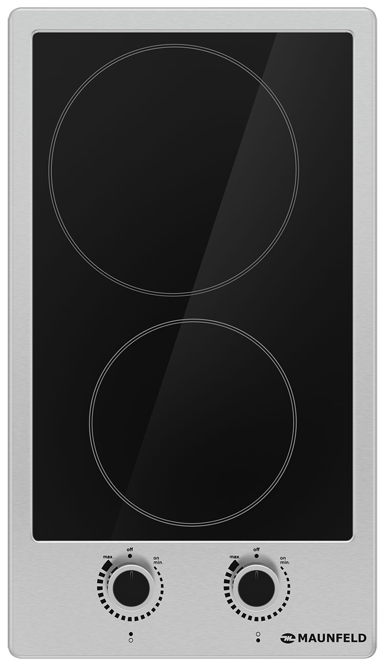 Изображение товара Электрическая варочная панель Maunfeld EEHE.32VCSB 2 конфорки стеклокерамика