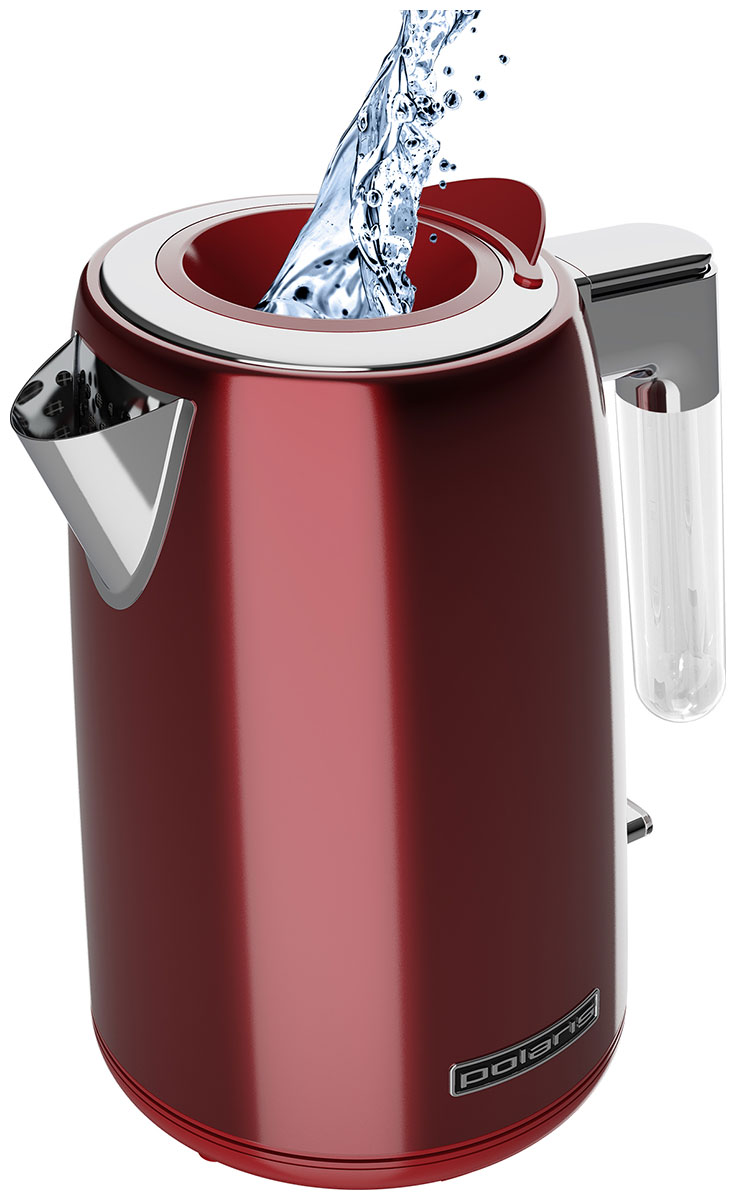 Чайник электрический Polaris PWK 1746CA Water Way Pro Красный