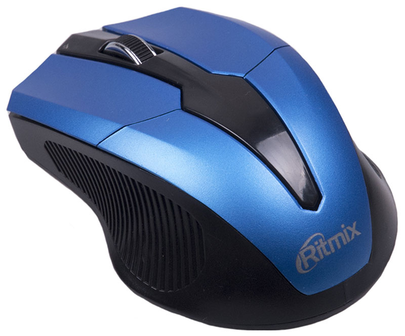 цена Беспроводная мышь для ПК Ritmix RMW-560 Black-Blue