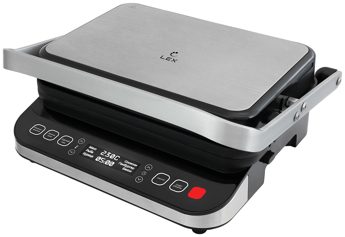 Изображение товара Гриль LEX LXGR 5005 черный