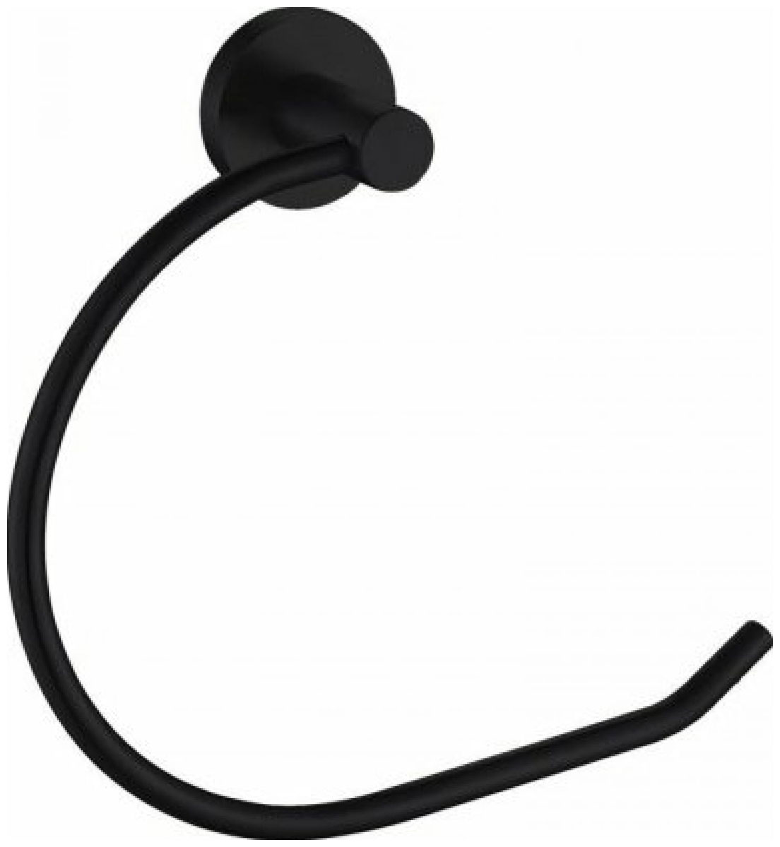 Изображение товара Держатель для полотенец Aquanet 4580MB черный