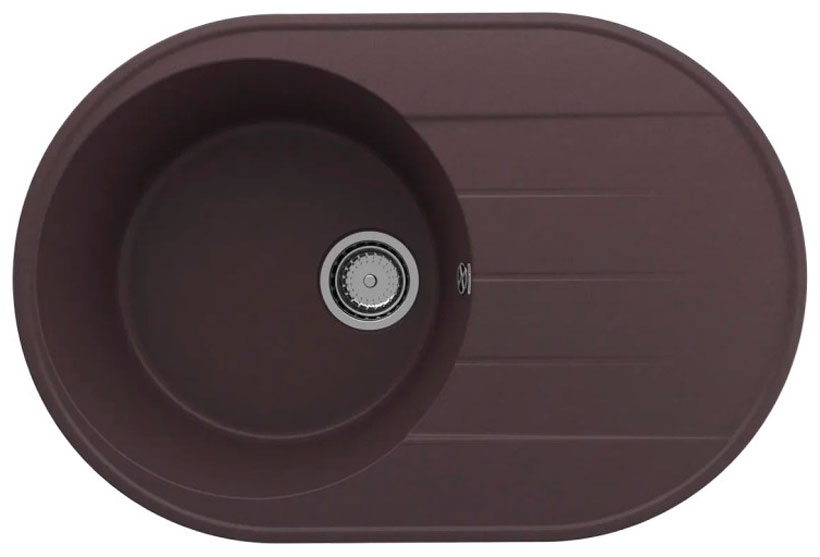 

Кухонная мойка Ulgran Quartz Nora/трюфель Nora 750-06, Коричневый