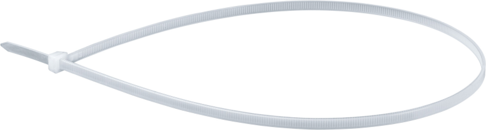 Изображение товара Кабели, провода и аксессуары Navigator Хомут кабельный 71 055 NCT-048-500-100/WH 4.8х500 нейл. бел. (уп.100шт) Navigator