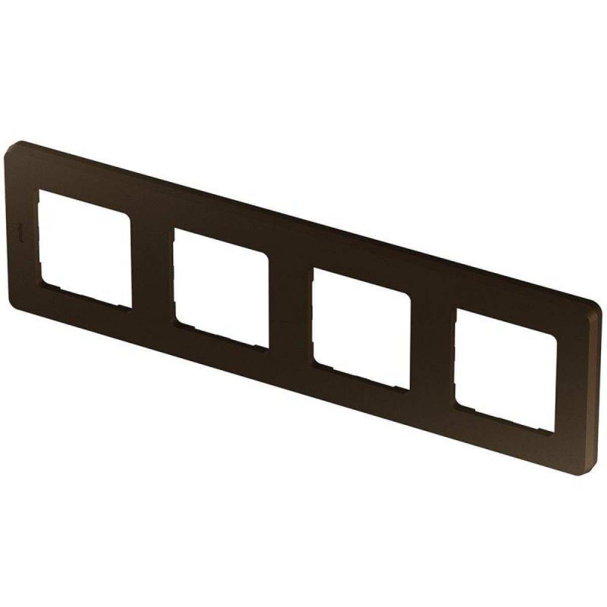 Изображение товара Рамки, декоративные элементы, основания для ЭУИ Inspiria (группа Legrand) Рамка 4-м Inspiria бронз. Leg