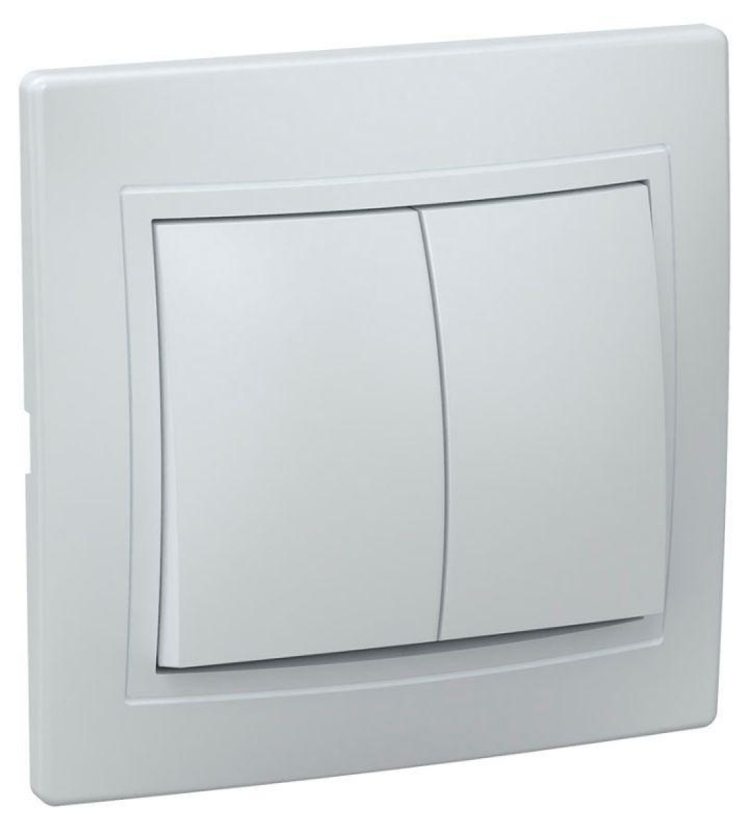 Изображение товара Выключатели, переключатели, диммеры IEK Выключатель 2-кл. СП Кварта 10А IP20 ВС10-2-0-КБ бел.