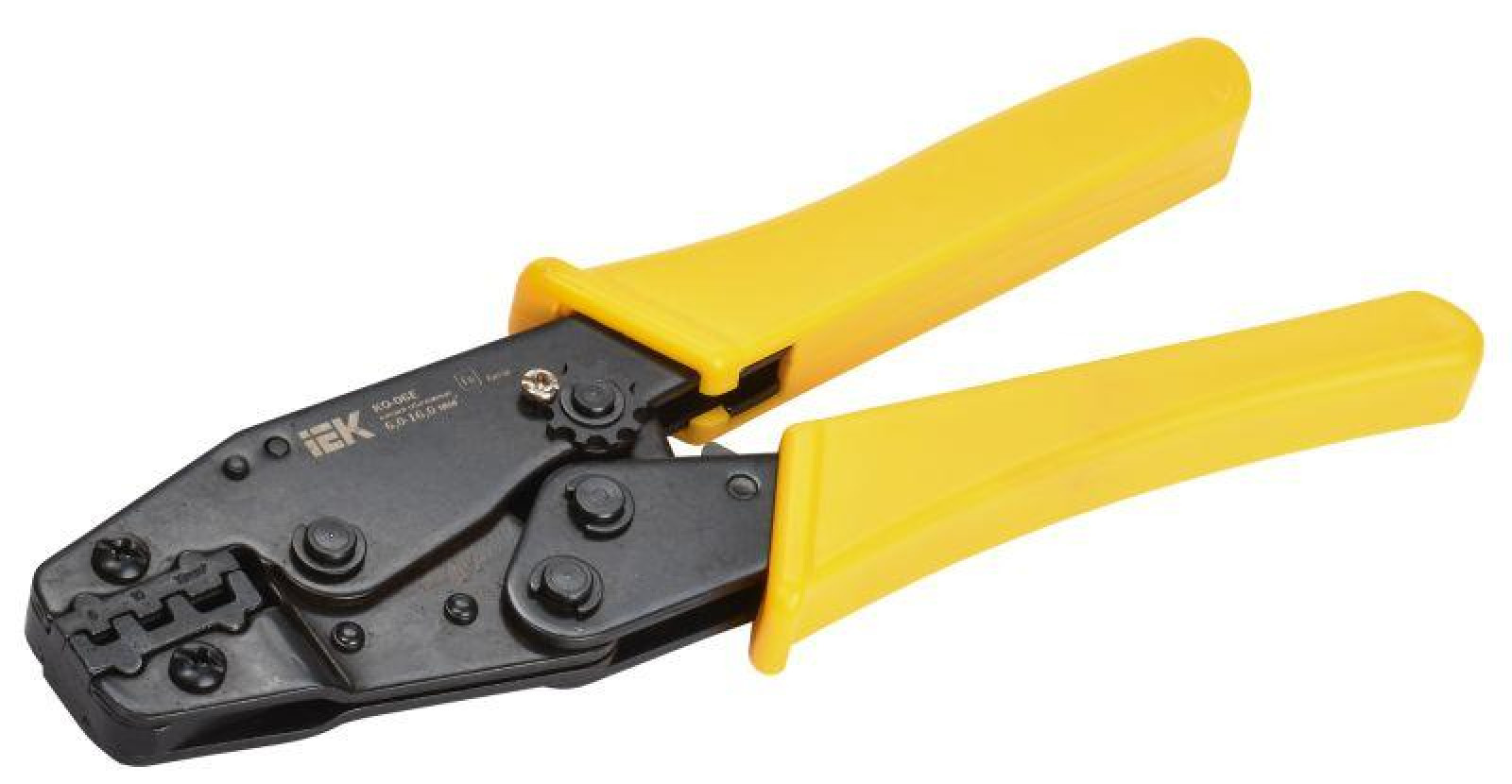 Изображение товара Клещи для обжима IEK Клещи для обжима КО-6Е 6-16мм для типа Е U120 101004
