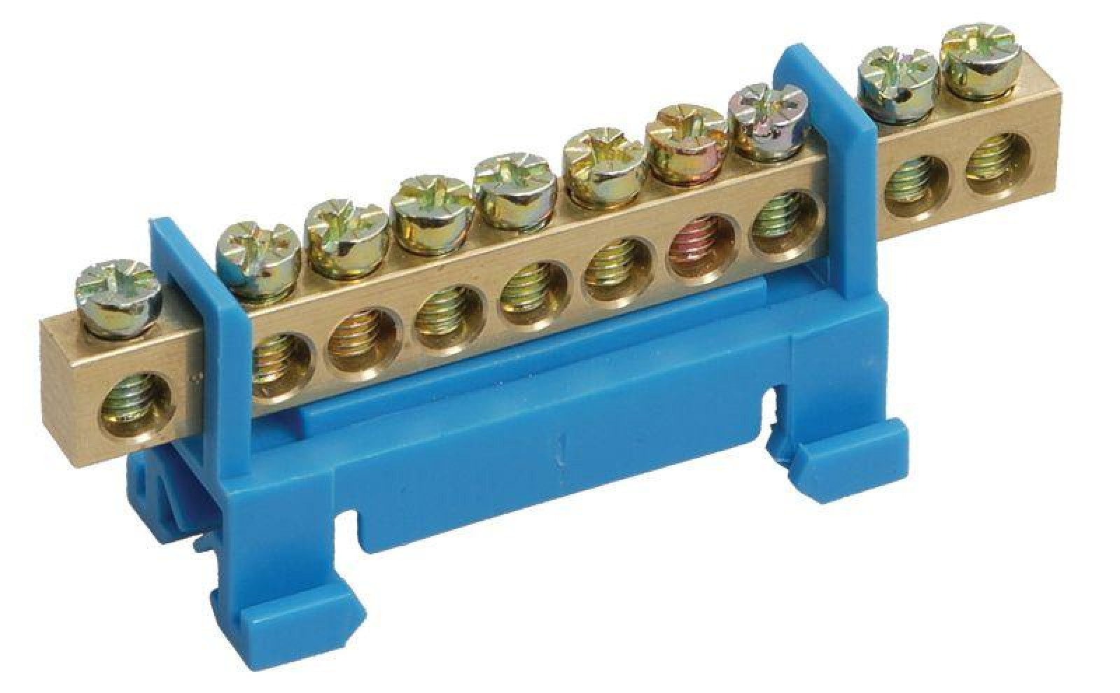 Изображение товара Изделия для электромонтажа IEK Шина нулевая на DIN-изол. "Стойка" ШНИ 6х9-10-С-С