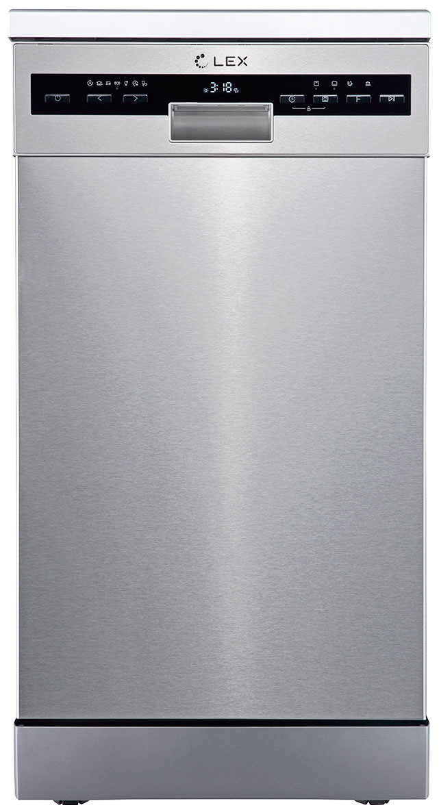 Посудомоечная машина LEX DW 4573 IX отдельностоящая посудомоечная машина lex dw 6073 ix серебристый