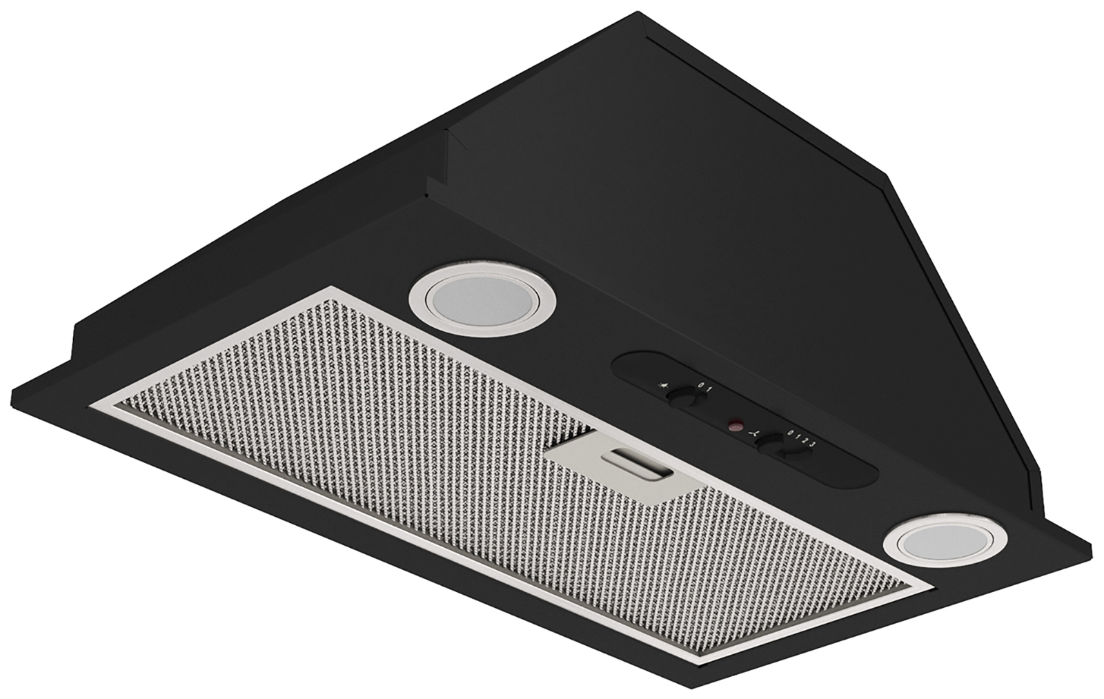 Изображение товара Встраиваемая вытяжка Elikor 52П-400-П3Д черная с циркуляцией и отводом