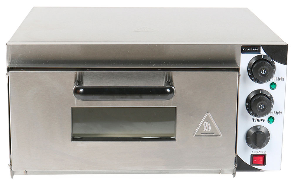 Изображение товара Печь для пиццы Viatto VA-PO1ST высокая мощность корпус нержавеющая сталь