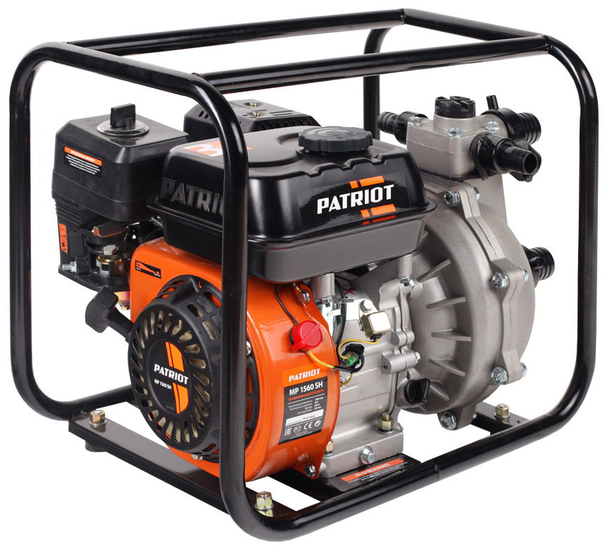 Изображение товара Насос Patriot MP 1560 SH бензиновая мотопомпа высокая производительность