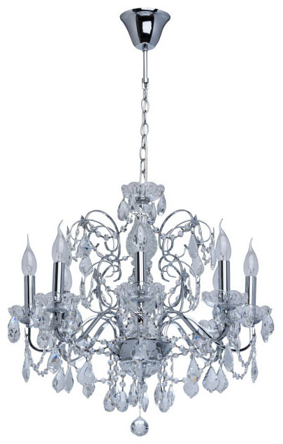 Изображение товара Люстра подвесная MW-light Каролина 367013408 стиль кристал для гостиной и столовой