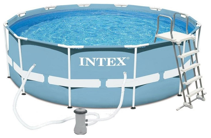 Изображение товара Каркасный бассейн Intex PRISM FRAME 457x122 см с фильтром и аксессуарами