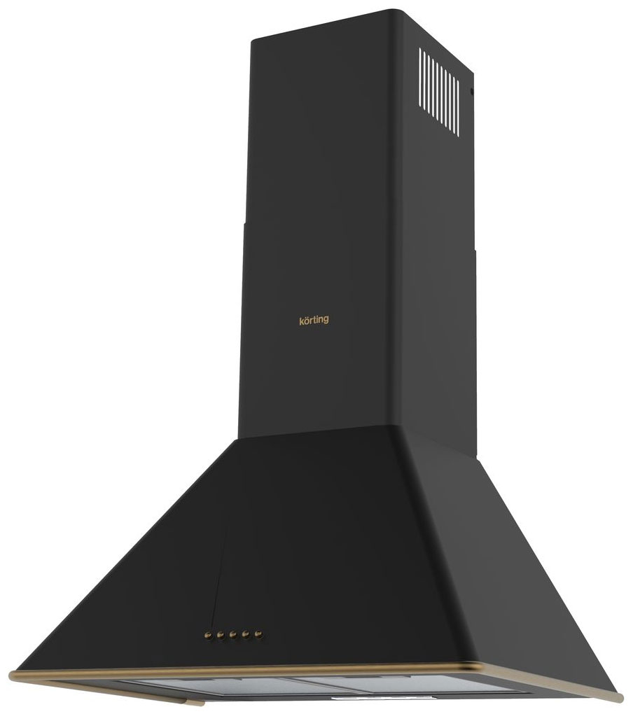 Изображение товара Элегантная кухонная вытяжка Korting KHC 6648 RN с LED освещением и 3 режимами