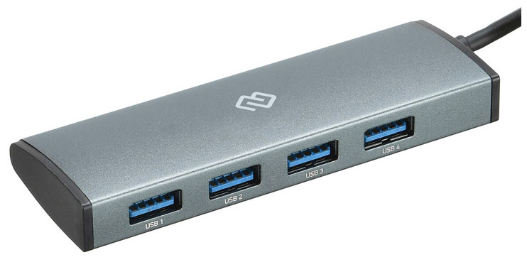 Изображение товара Разветвитель Digma HUB-4U3.0-UC-G