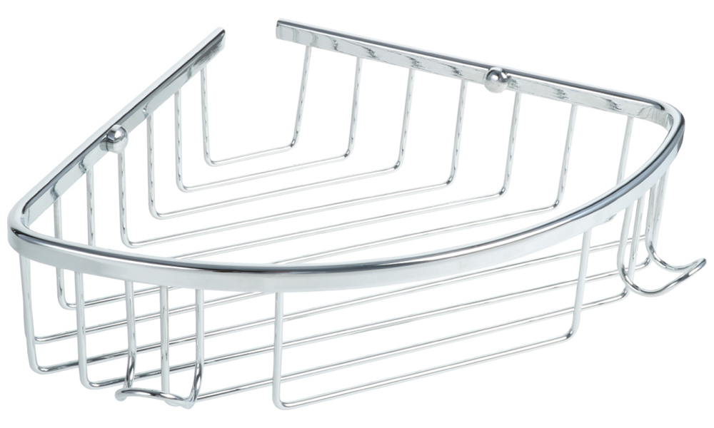 Изображение товара Угловая полка Fixsen Hotel хром из нержавеющей стали настенная FX-31051-1