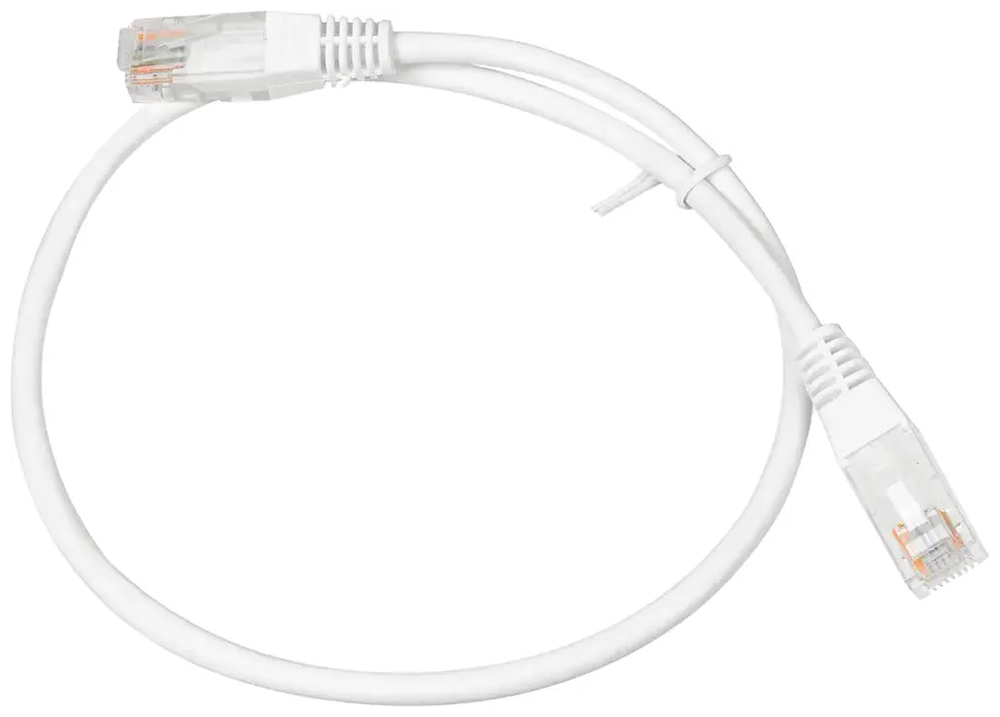 Изображение товара Патч-корд Lanmaster TWT-45-45-0.5-WH RJ-45 кат.5E 0.5м белый ПВХ