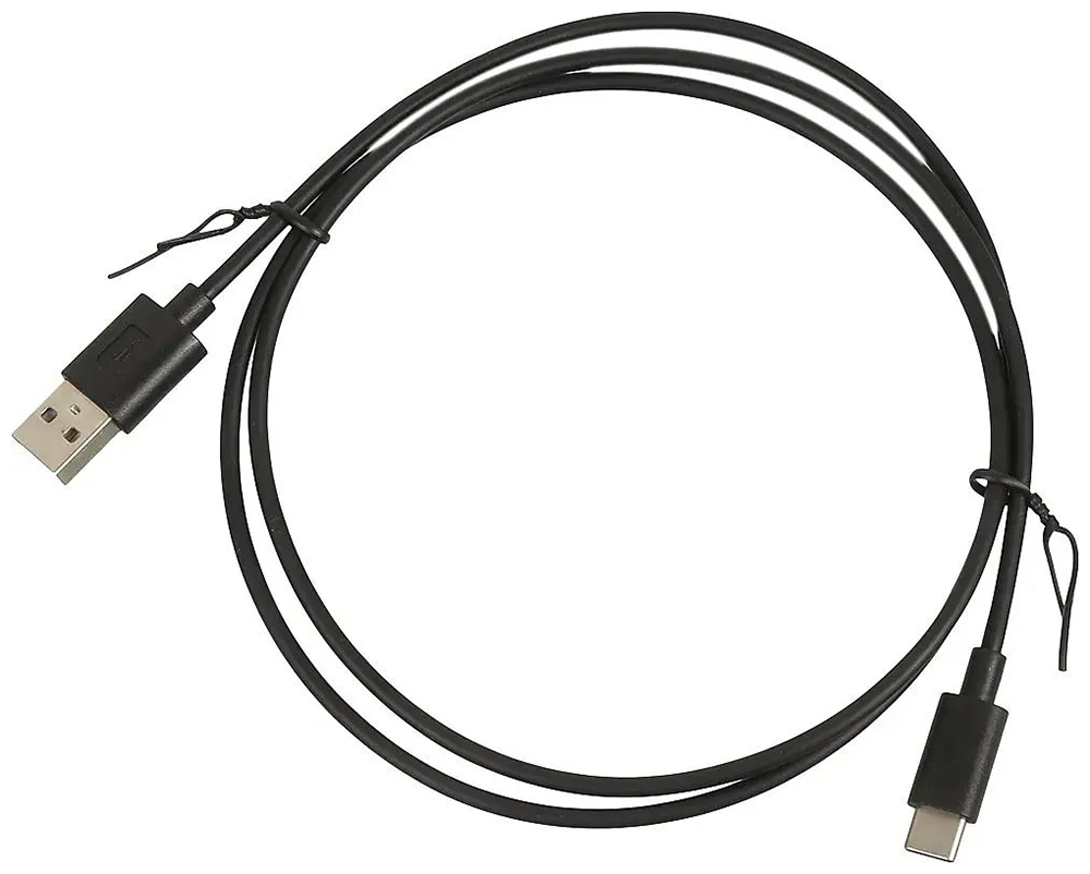 Изображение товара Кабель USB Type-C 1м черный от Noname для зарядки и передачи данных
