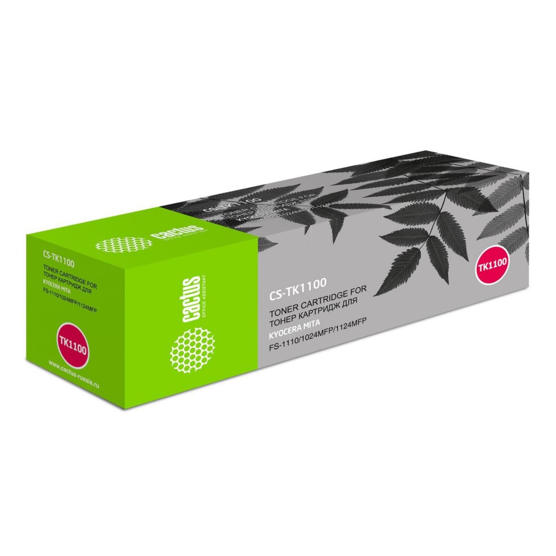 Изображение товара Лазерный картридж Cactus CS-TK1100 TK-1100 для Kyocera Mita 2100 страниц