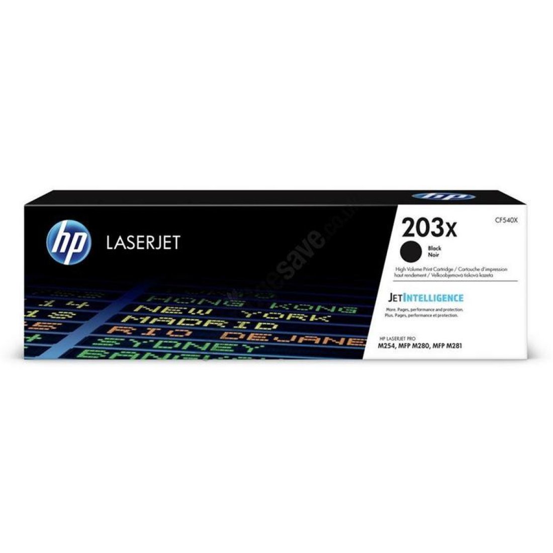Изображение товара Картридж лазерный HP 203X CF540X черный (3200стр.) для M254/280/281