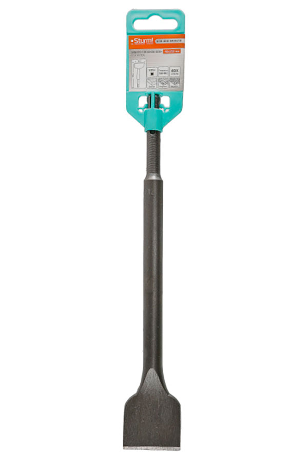 Изображение товара Насадка-долото для снятия плитки Sturm! SDS+, 40х250 мм, отогнутое (9018-SDS-A40X250)