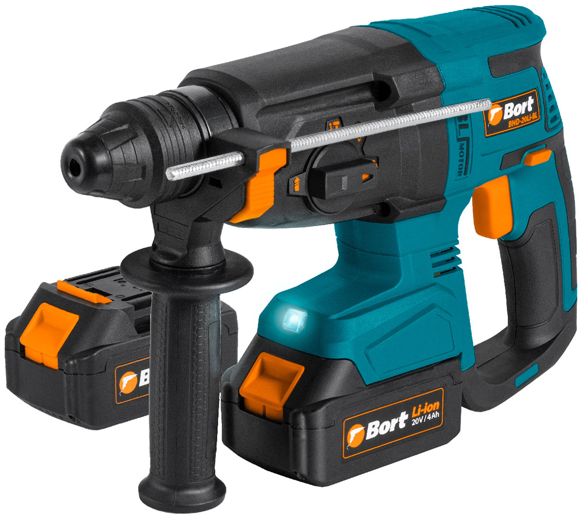 Изображение товара Аккумуляторный перфоратор Bort BHD-20Li-BL 20 В 2x4.0 Ач бесщеточный