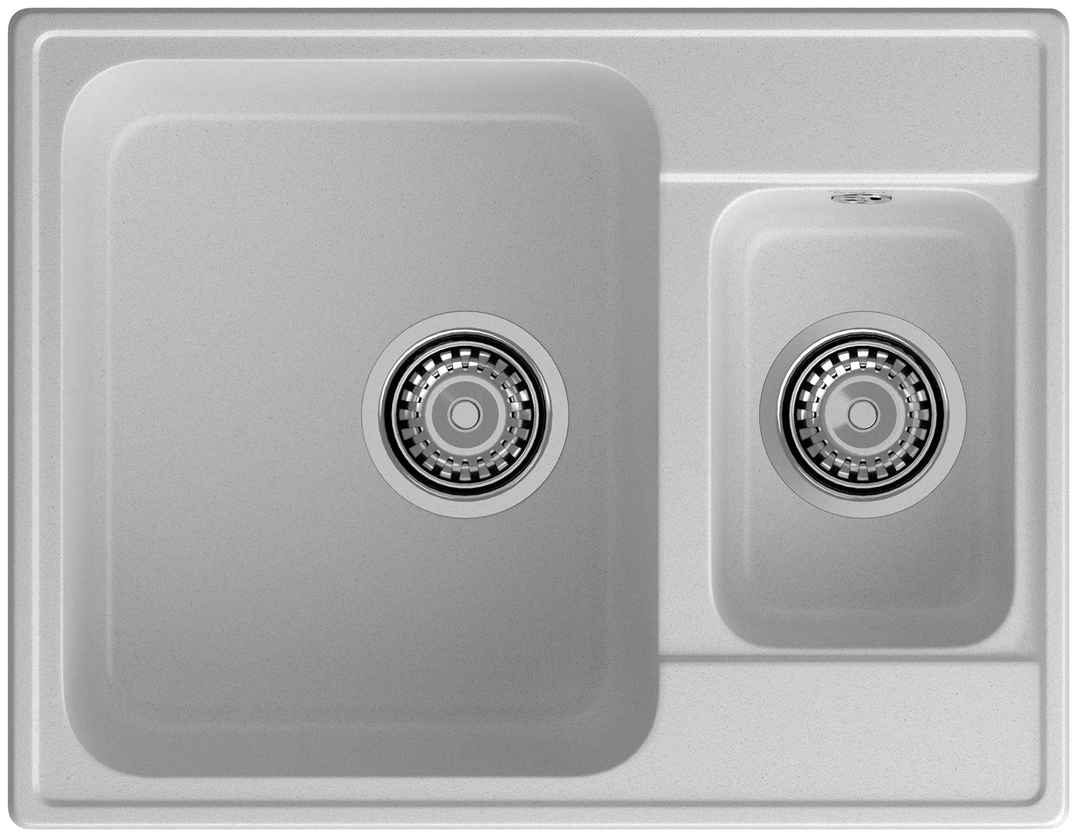 

Кухонная мойка GranFest QUARZ GF-Z09, серый