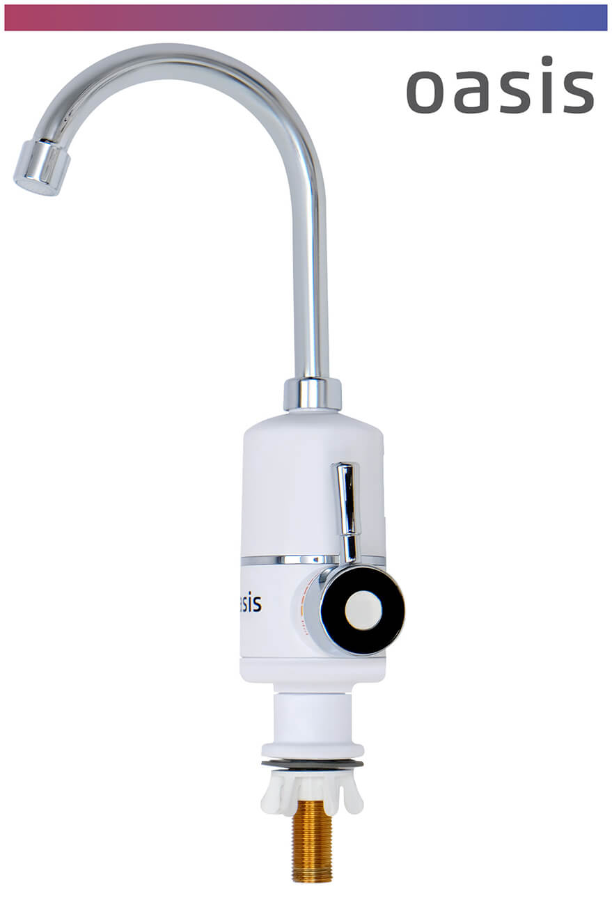 Изображение товара Проточный электрический водонагреватель Oasis KP-P компактный и надежный