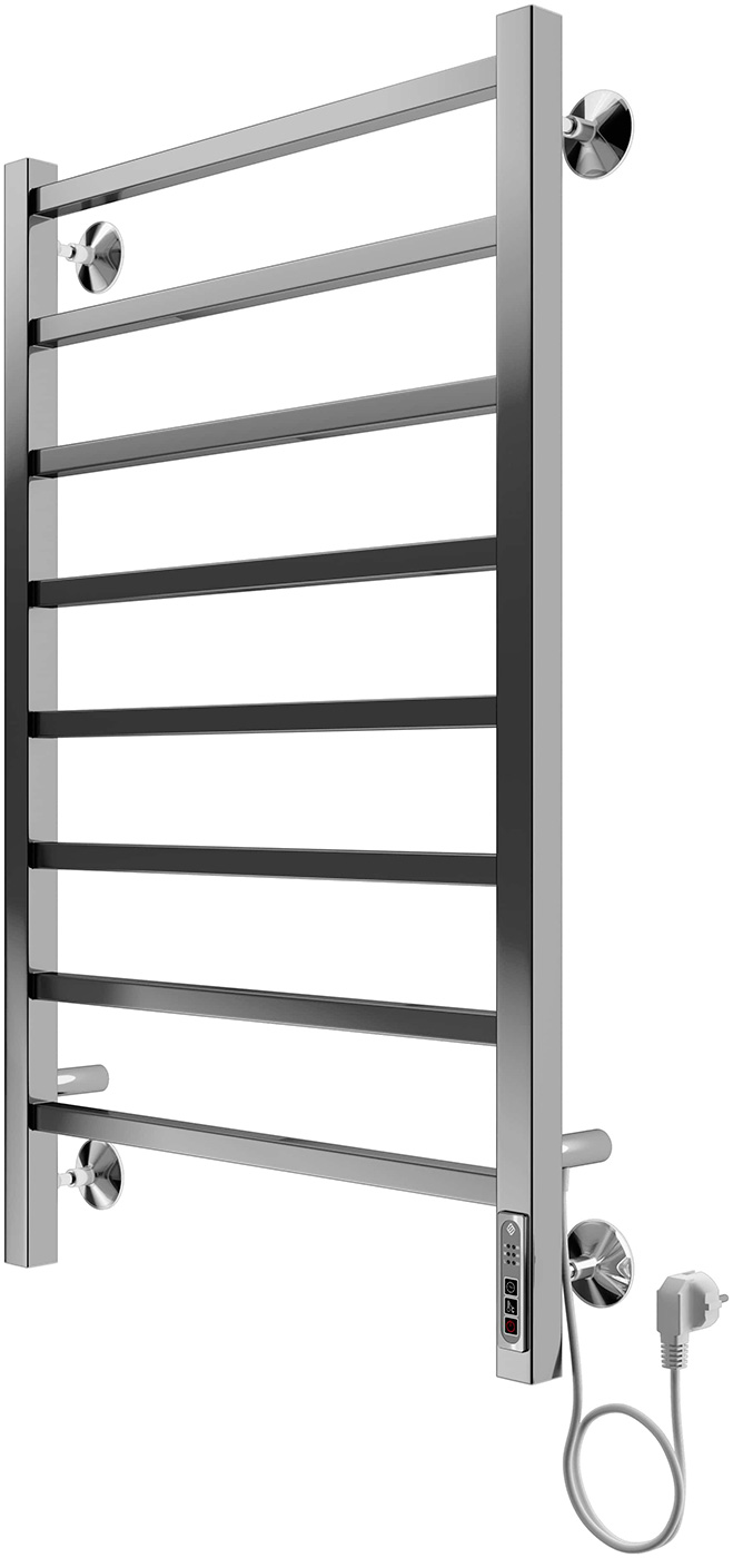 

Полотенцесушитель электрический Terminus Ватикан П8 500х850, Нержавеющая сталь