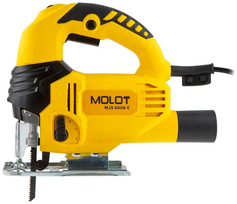 Изображение товара Лобзик электрический Molot MJS 6506 E, в коробке (600 Вт, пропил до 65 мм) (MJS6506E0019)