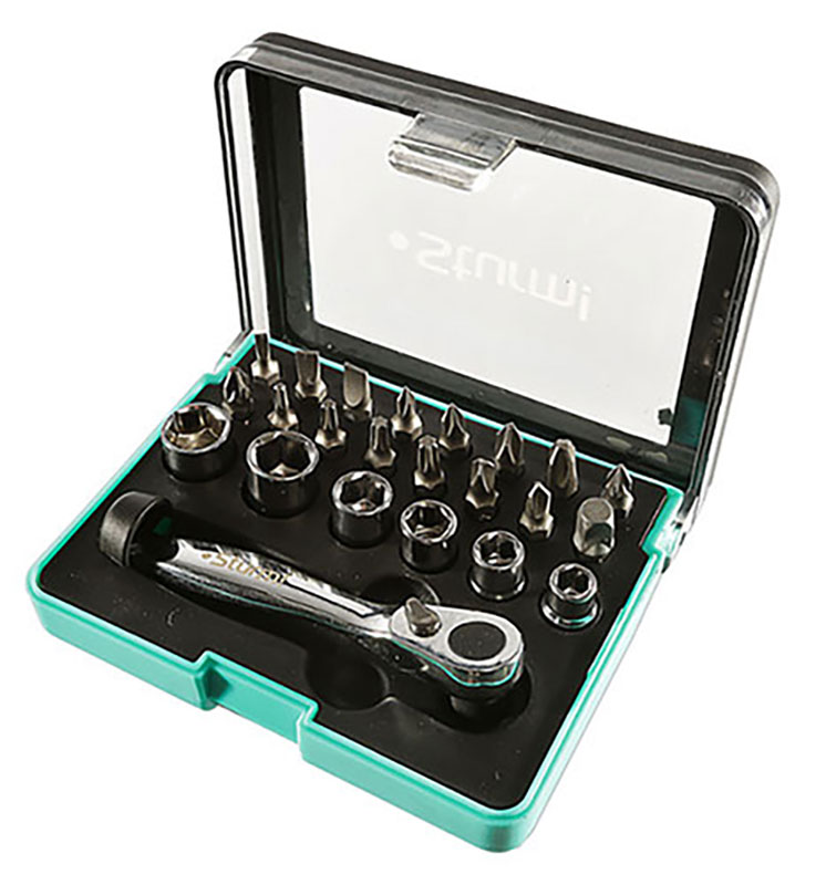 Изображение товара Набор головок торцевых Sturm! 1310-14-S12, с аксессуарами, 22 предмета, 1/4