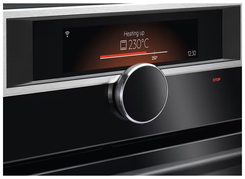 Изображение товара Электрический духовочный шкаф AEG KMK968000M с микроволновой функцией