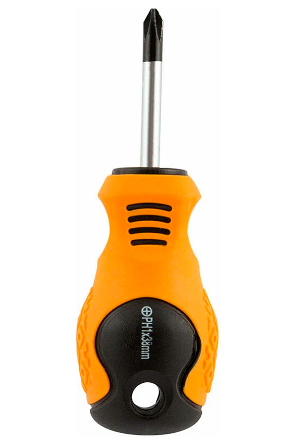 Изображение товара Отвертка Park Standart PH1х3.8 см, крестовая, двухкомпонентная рукоятка (008395)