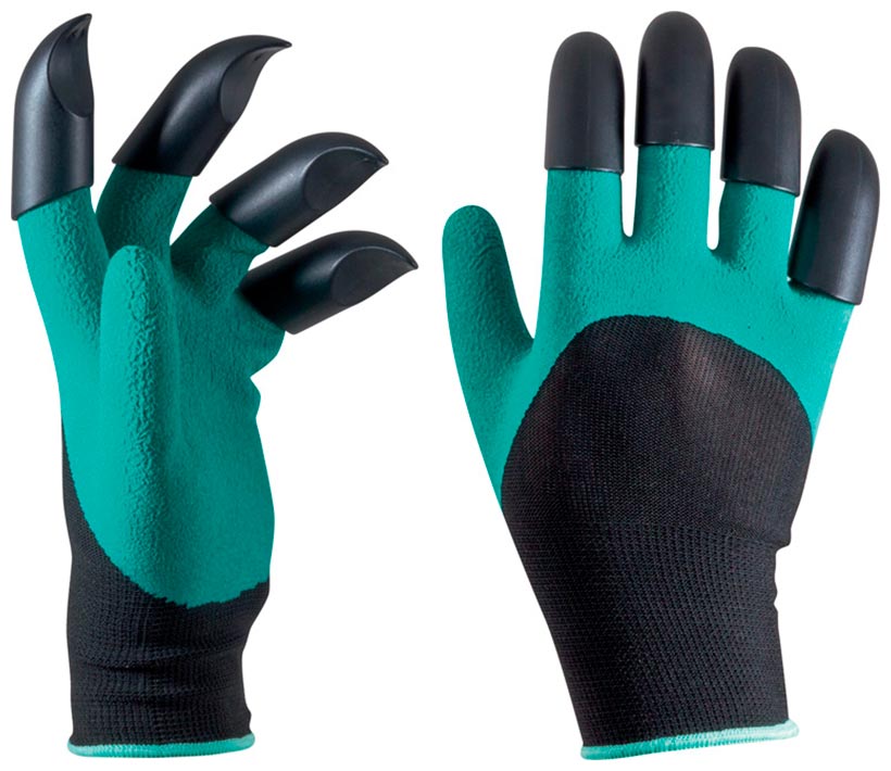 Изображение товара Перчатки садовые Park Park GG-8 с пластиковыми когтями, размер L (003657)