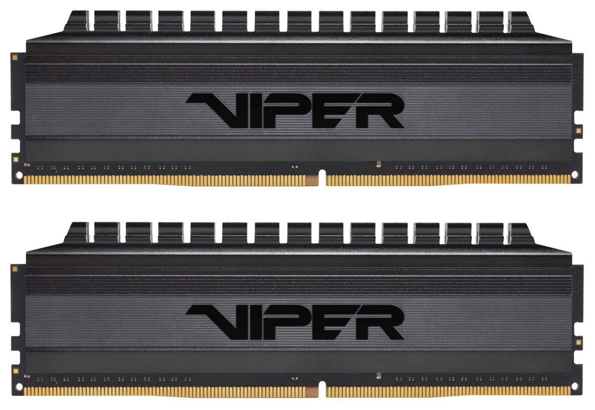 Оперативная память Patriot Memory DDR4 32GB (2x16GB) 3200MHz Viper 4 (PVB432G320C6K) Оперативная память Patriot Memory DDR4 32GB (2x16GB) 3200MHz Viper 4 (PVB432G320C6K)