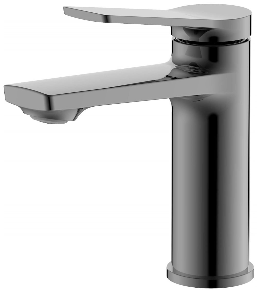 Изображение товара Смеситель для раковины Belz B572-3 оружейная сталь керамический 5 лет гарантия