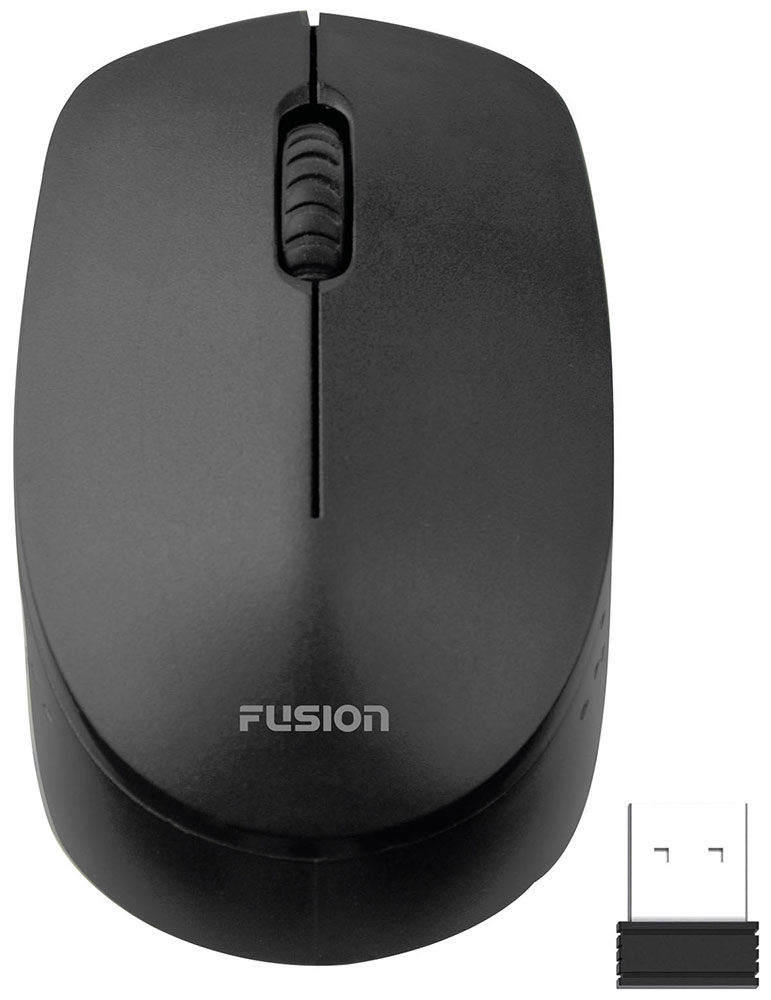 Изображение товара Беспроводная компьютерная мышь Fusion GM-232B с оптическим сенсором 1600 DPI