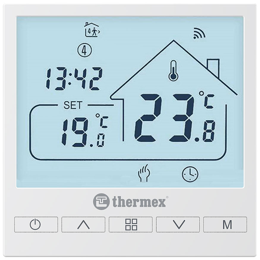 Термостат проводной комнатный Thermex Axioma Wi-Fi