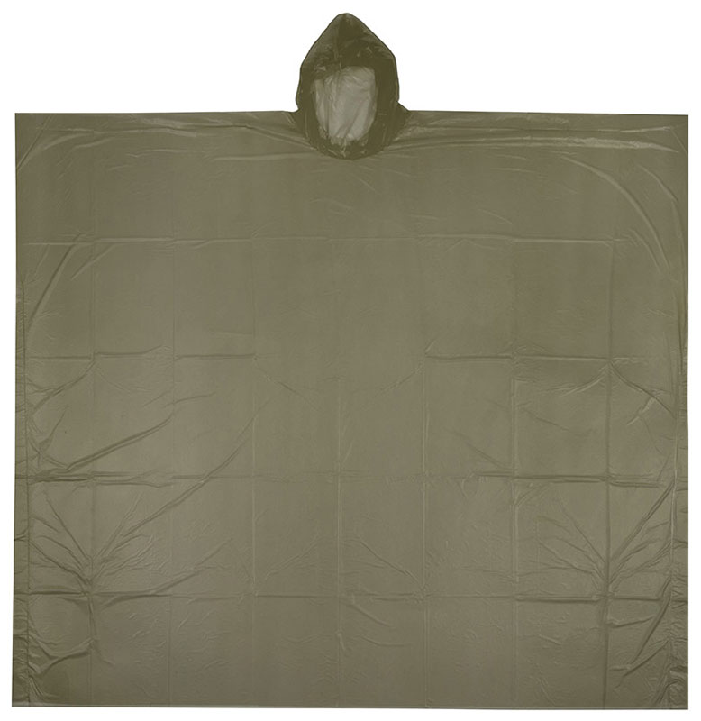 Изображение товара Дождевик пончо Park RP-18, размер L, 120x130 см, зеленый