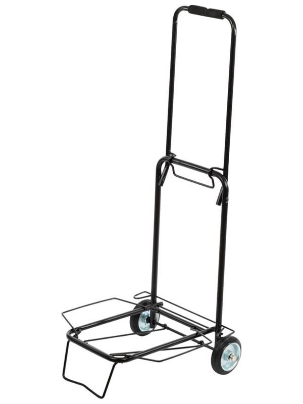 Изображение товара Тележка Рыжий кот BMC-06LSB металлические колеса до 35 кг черная