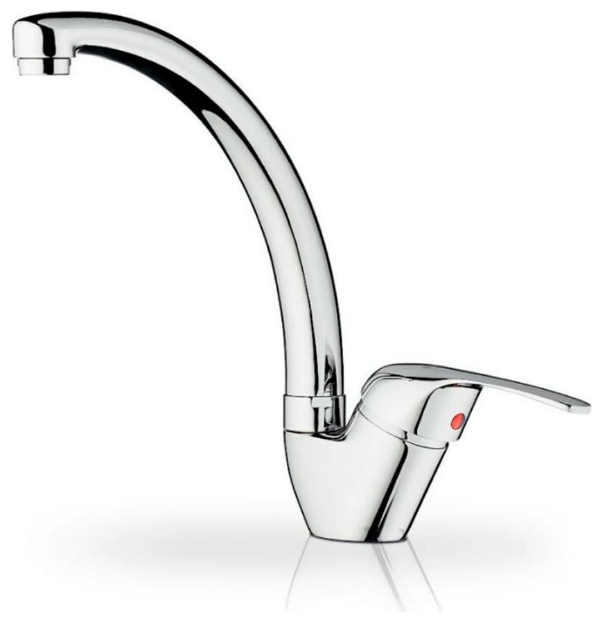 Изображение товара Кухонный смеситель Pyramis SERENO, латунь/хром (096701001)