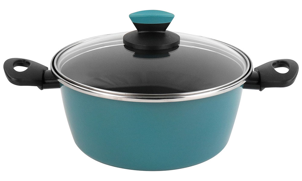 Изображение товара Кастрюля низкая с крышкой Vitrinor Lotus 24 (01114721)