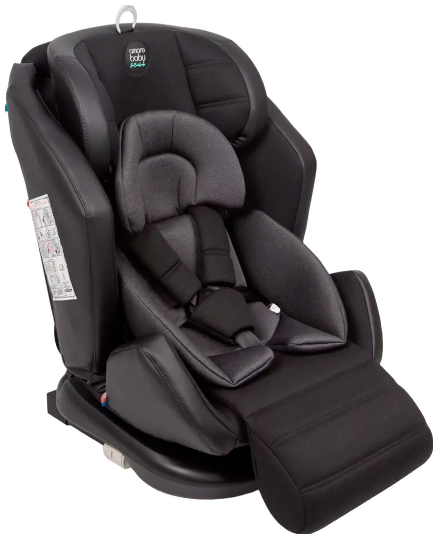 Автокресло детское Amarobaby Favorite ISOFIX с боковой защитой, группа 0+/1/2/3 AB24-20FAV/0910 (черный/графит) Автокресло детское Amarobaby Favorite ISOFIX с боковой защитой, группа 0+/1/2/3 AB24-20FAV/0910 (черный/графит)