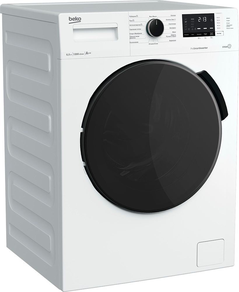 

Стиральная машина Beko WSPE6H612W, Белый
