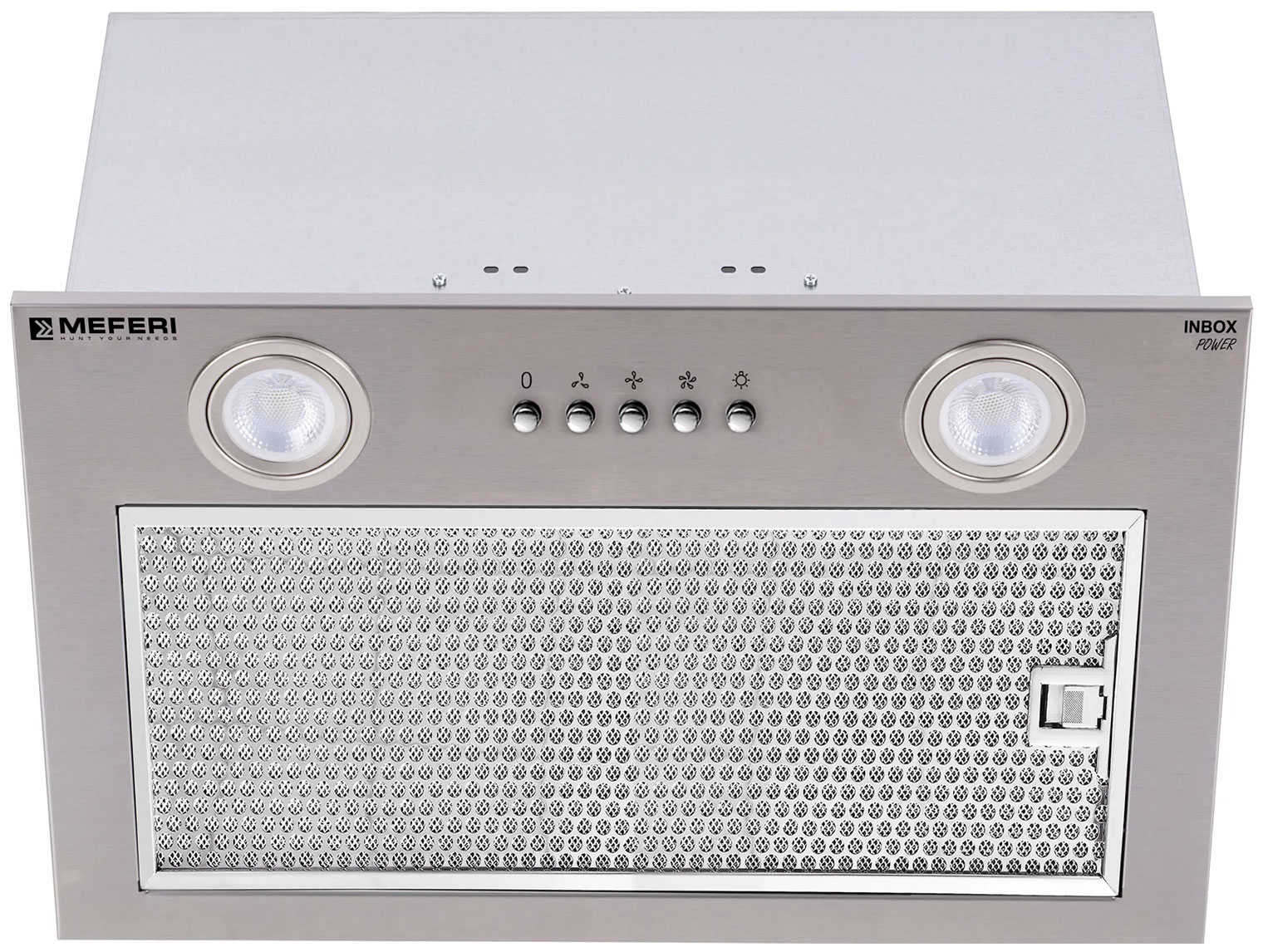 

Вытяжка Meferi INBOX45IX POWER, Нержавеющая сталь