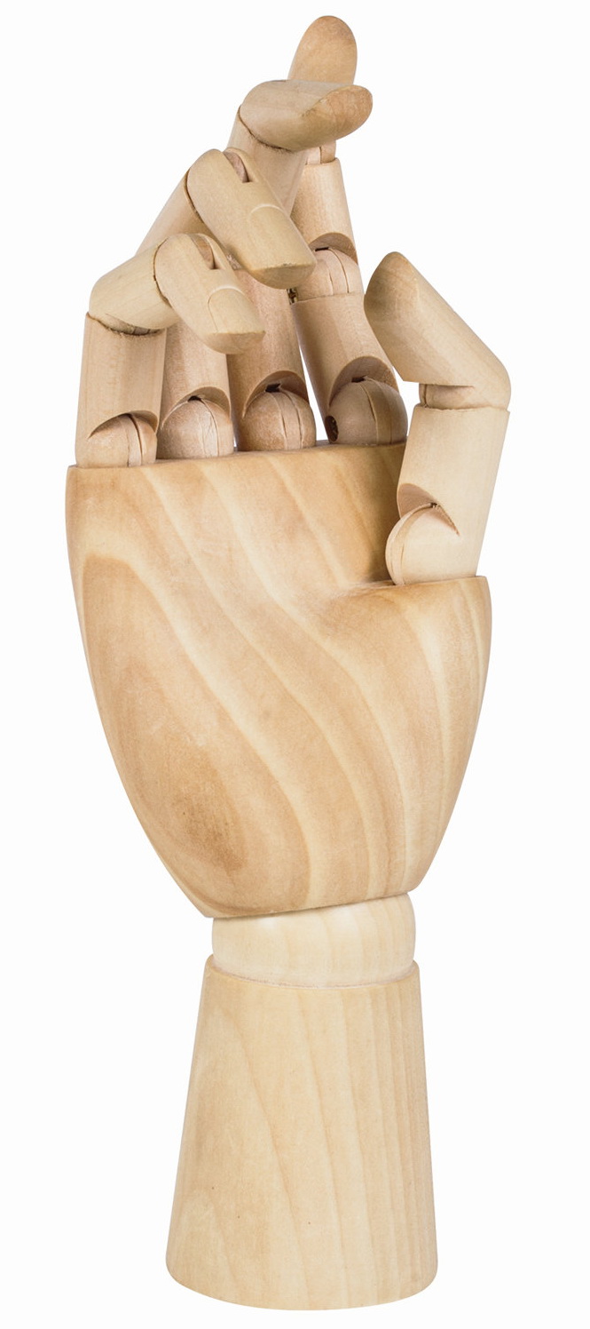 

Манекен художественный Brauberg ART CLASSIC, РУКА, высота 25 см, женская правая, дерево (191299)