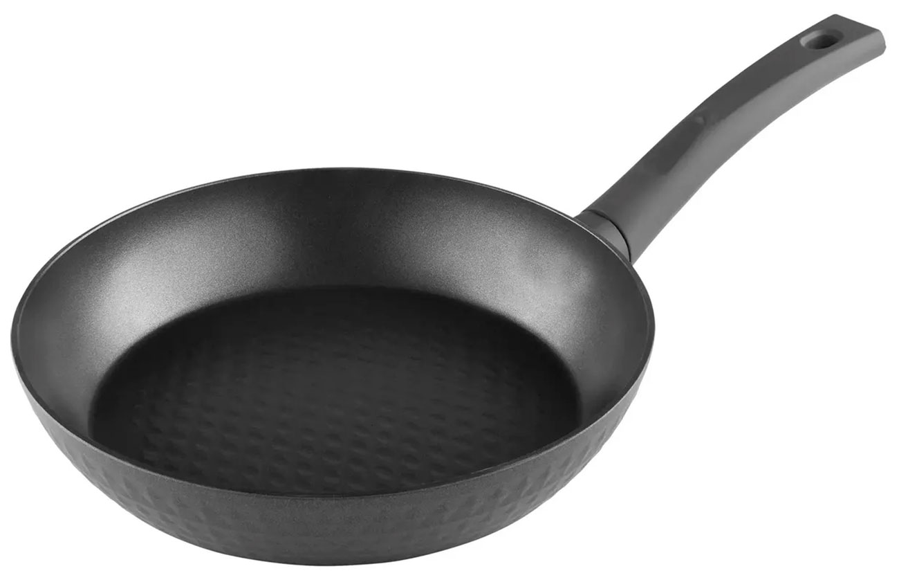 Изображение товара Сковорода Polaris Kontur-24F, 24 см, кованый алюминий, серый (015088)