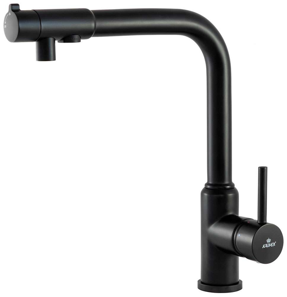 Изображение товара Смеситель для кухонной мойки Kaiser Teka 13044-9 черный